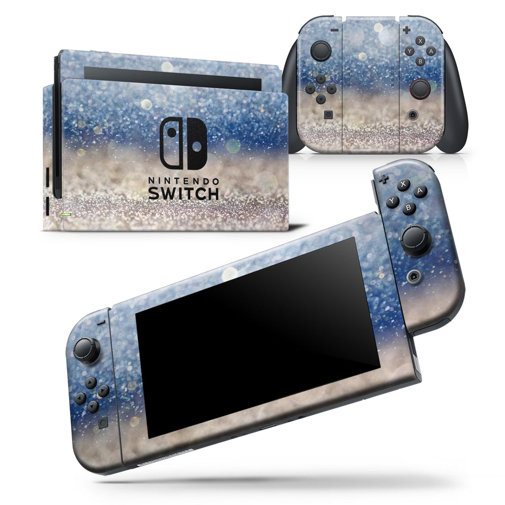 Azure Nebula - Skin Wrap Decal for Nintendo Switch Lite Console & Dock -  3DS XL - 2DS - Pro - DSi - Wii - Joy-Con Gaming Controller