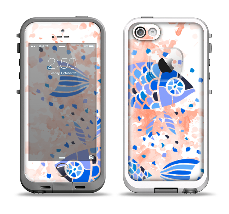 iphone 5s lifeproof case blue
