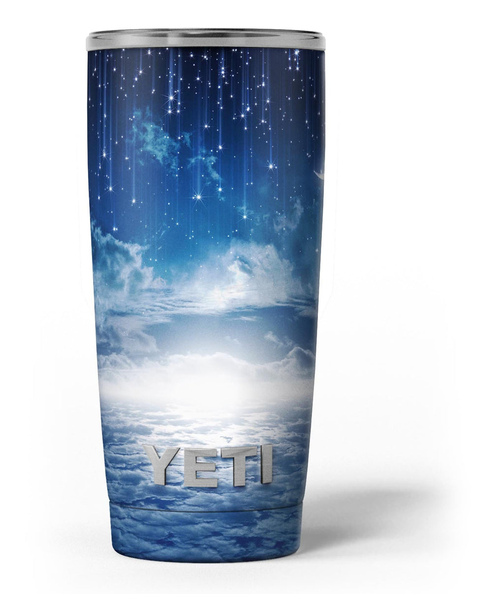 Yeti Skins | Solid Orange Skin for Yeti 30 oz Tumbler | Carbon Fiber | Custom Vinyl Skin Wrap | Mighty Skins