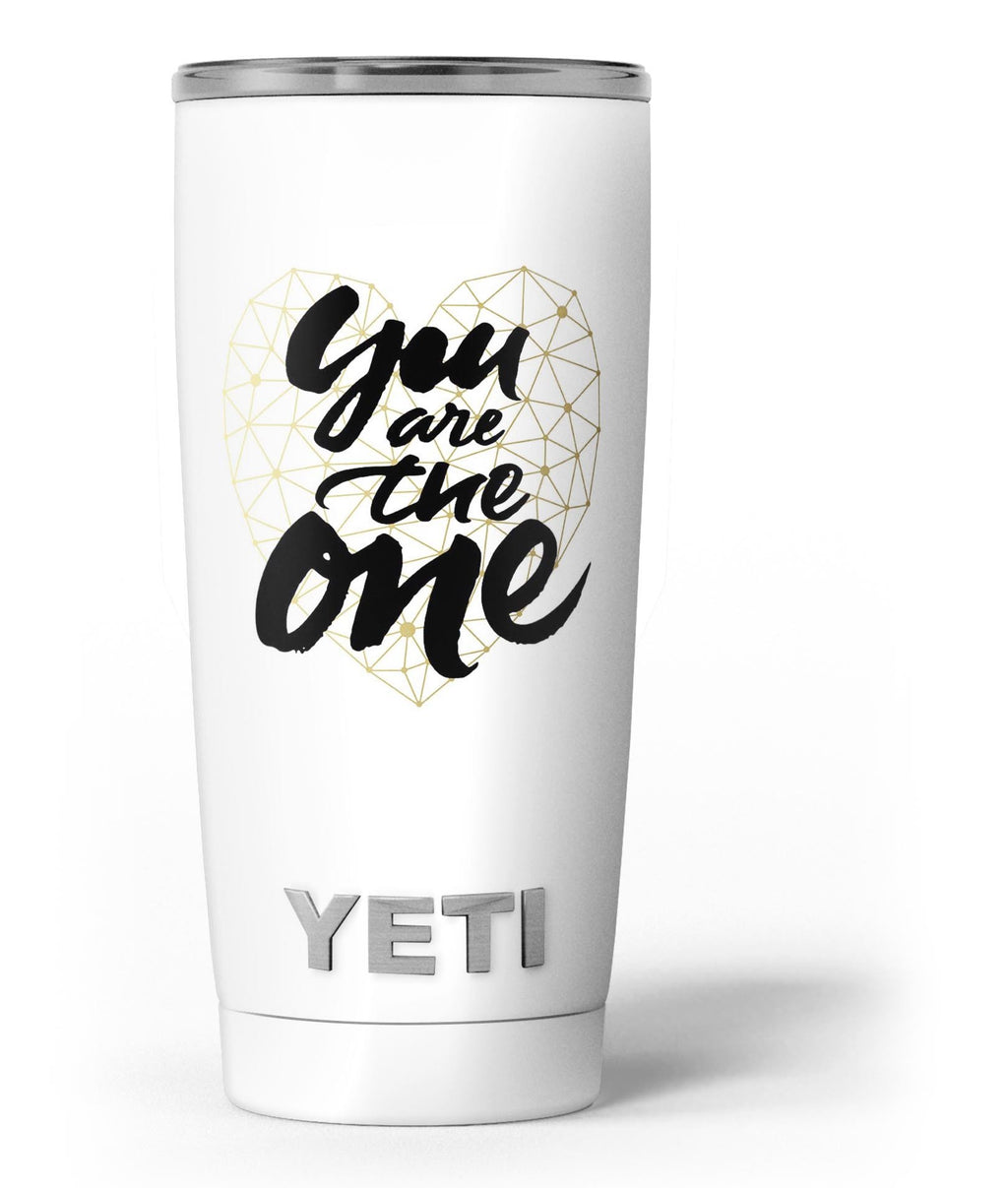 Skin for Yeti Rambler 20 oz Tumbler - Solid State Black by Solid Colors