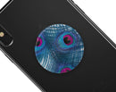 Blue Peacock - Skin Kit for PopSockets and other Smartphone Extendable Grips & Stands