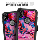 Blurred Abstract Flow V16 - Skin Kit for the iPhone OtterBox Cases