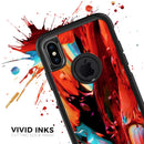 Blurred Abstract Flow V1 - Skin Kit for the iPhone OtterBox Cases