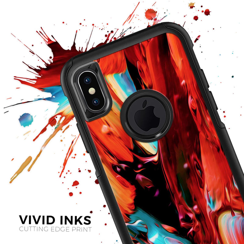 Blurred Abstract Flow V1 - Skin Kit for the iPhone OtterBox Cases