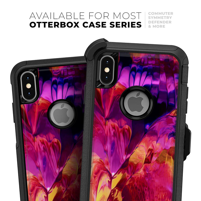 Blurred Abstract Flow V28 - Skin Kit for the iPhone OtterBox Cases