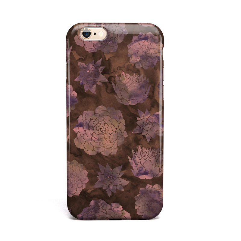 Brown_Floral_Succulents_-_iPhone_6s_-_Gold_-_Clear_Rubber_-_Hybrid_Case_-_Shopify_-_V2.jpg
