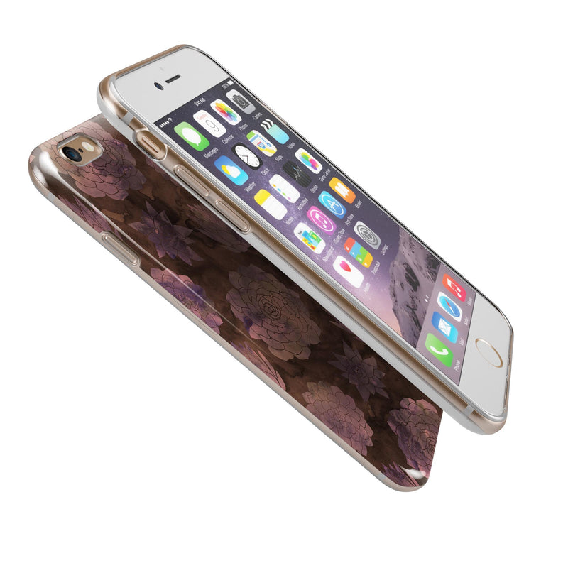 Brown_Floral_Succulents_-_iPhone_6s_-_Gold_-_Clear_Rubber_-_Hybrid_Case_-_Shopify_-_V7.jpg