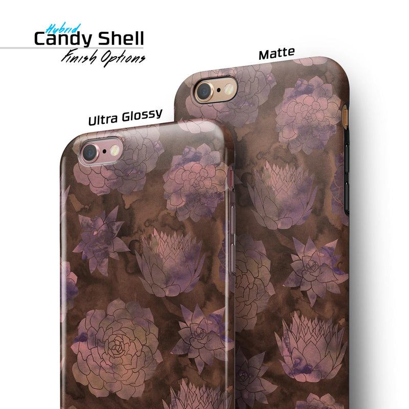 Brown_Floral_Succulents_-_iPhone_6s_-_Matte_and_Glossy_Options_-_Hybrid_Case_-_Shopify_-_V8.jpg