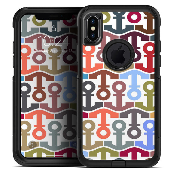 Color Vector Anchor Collage - Skin Kit for the iPhone OtterBox Cases