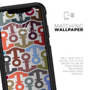 Color Vector Anchor Collage - Skin Kit for the iPhone OtterBox Cases