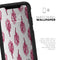 Crimson Feather Pattern - Skin Kit for the iPhone OtterBox Cases