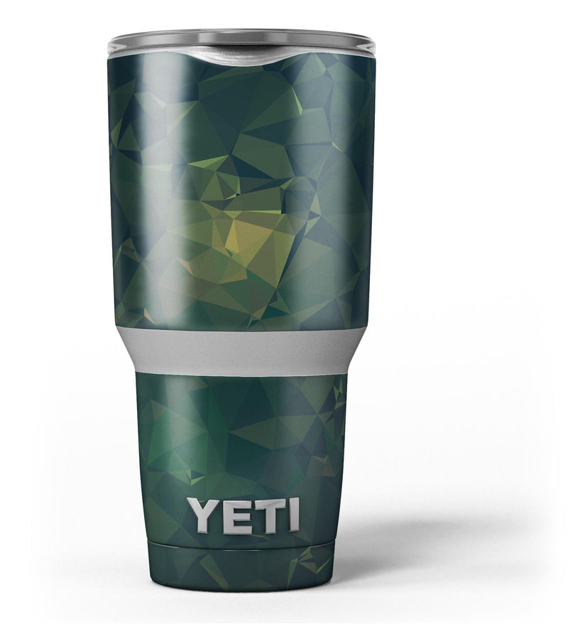 Skin for Yeti Rambler 30 oz Tumbler - Solid State Olive Drab - Sticker Decal Wrap