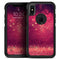 Dark Pink Shimmering Orbs of Light - Skin Kit for the iPhone OtterBox Cases