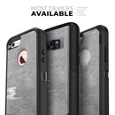 Dark Silver Marble Swirl V7 - Skin Kit for the iPhone OtterBox Cases