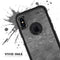 Dark Silver Marble Swirl V8 - Skin Kit for the iPhone OtterBox Cases