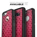 Deep Fuschia Oval Pattern - Skin Kit for the iPhone OtterBox Cases