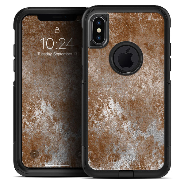 Distressed Silver Texture v10 - Skin Kit for the iPhone OtterBox Cases