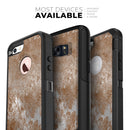 Distressed Silver Texture v10 - Skin Kit for the iPhone OtterBox Cases