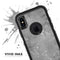 Distressed Silver Texture v13 - Skin Kit for the iPhone OtterBox Cases