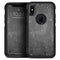 Distressed Silver Texture v14 - Skin Kit for the iPhone OtterBox Cases