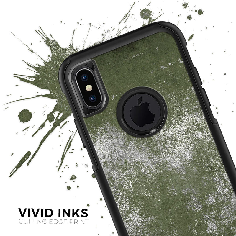 Distressed Silver Texture v15 - Skin Kit for the iPhone OtterBox Cases