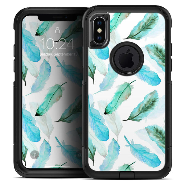 Feathery Watercolor - Skin Kit for the iPhone OtterBox Cases