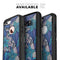 Floral Blues - Skin Kit for the iPhone OtterBox Cases