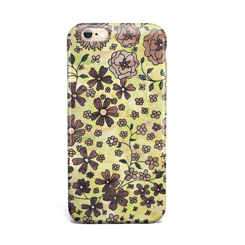 Floral_Pattern_on_Yellow_Watercolor_-_iPhone_6s_-_Gold_-_Clear_Rubber_-_Hybrid_Case_-_Shopify_-_V2.jpg