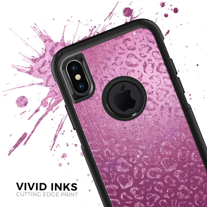 Glamorous Pink Cheetah Print - Skin Kit for the iPhone OtterBox Cases