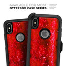 Glowing Bright Red Orbs of Light - Skin Kit for the iPhone OtterBox Cases