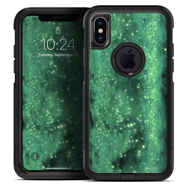 Glowing Green V2 Orbs of Light - Skin Kit for the iPhone OtterBox Cases