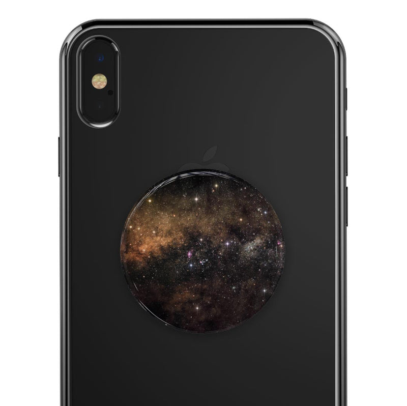 Gold Aura Space - Skin Kit for PopSockets and other Smartphone Extendable Grips & Stands