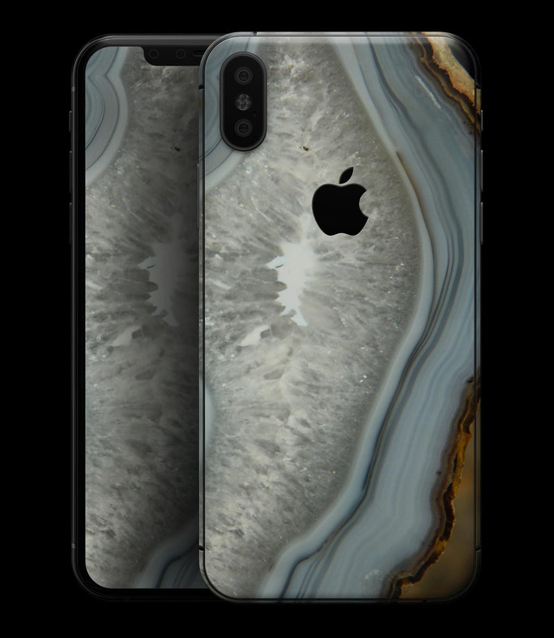 Gold Crystal - iPhone XS MAX, XS/X, 8/8+, 7/7+, 5/5S/SE Skin-Kit (All iPhones Avaiable)