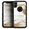 Gold Foiled Marble v1 - Skin Kit for the iPhone OtterBox Cases