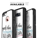 Good Vibes Everyday ALL DAY - Skin Kit for the iPhone OtterBox Cases