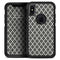 Gray & White Seamless Morocan Pattern - Skin Kit for the iPhone OtterBox Cases