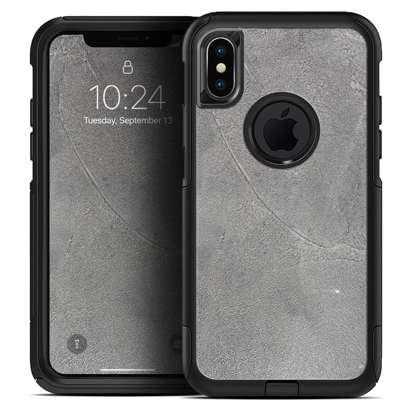 Gray Cracked Concrete - Skin Kit for the iPhone OtterBox Cases
