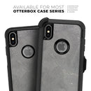 Gray Cracked Concrete - Skin Kit for the iPhone OtterBox Cases