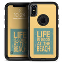 Grungy Life Is Good At The Beach - Skin Kit for the iPhone OtterBox Cases