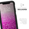 Hot Pink & Silver Glimmer Fade - Skin Kit for the iPhone OtterBox Cases