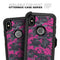Hot Pink and Gray Digital Camouflage - Skin Kit for the iPhone OtterBox Cases