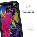 Hype Flourescent Summer Pineapple Pattern - Skin Kit for the iPhone OtterBox Cases