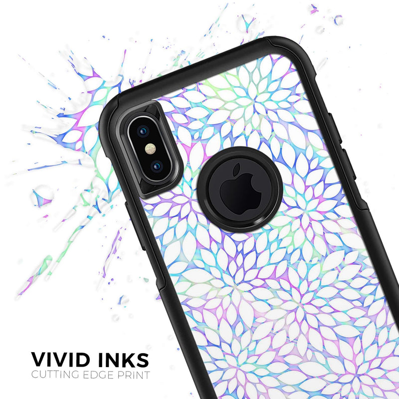 Iridescent Dahlia v2 - Skin Kit for the iPhone OtterBox Cases