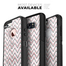 Karamfila Marble & Rose Gold Chevron v14 - Skin Kit for the iPhone OtterBox Cases