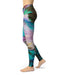Liquid Abstract Paint V36 - All Over Print Womens Leggings / Yoga or Workout Pants