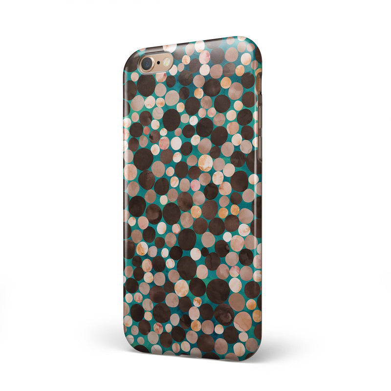 Mixed_Brown_Watercolor_Dots_-_iPhone_6s_-_Gold_-_Clear_Rubber_-_Hybrid_Case_-_Shopify_-_V1.jpg