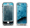 The Blue Broken Concrete Apple iPhone 5-5s LifeProof Nuud Case Skin Set