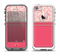 The Hot Pink Swirly Pattern with Polka Dots Apple iPhone 5-5s LifeProof Fre Case Skin Set