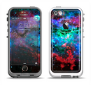 The Neon Colored Paint Universe Apple iPhone 5-5s LifeProof Fre Case Skin Set