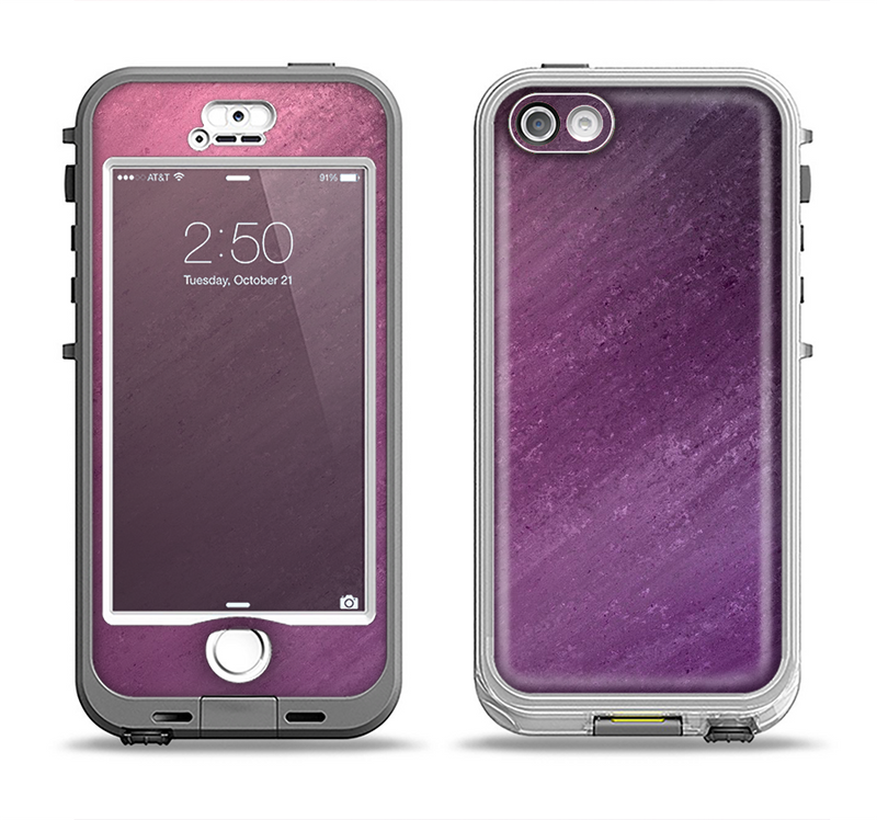 The Purple Dust Apple iPhone 5-5s LifeProof Nuud Case Skin Set
